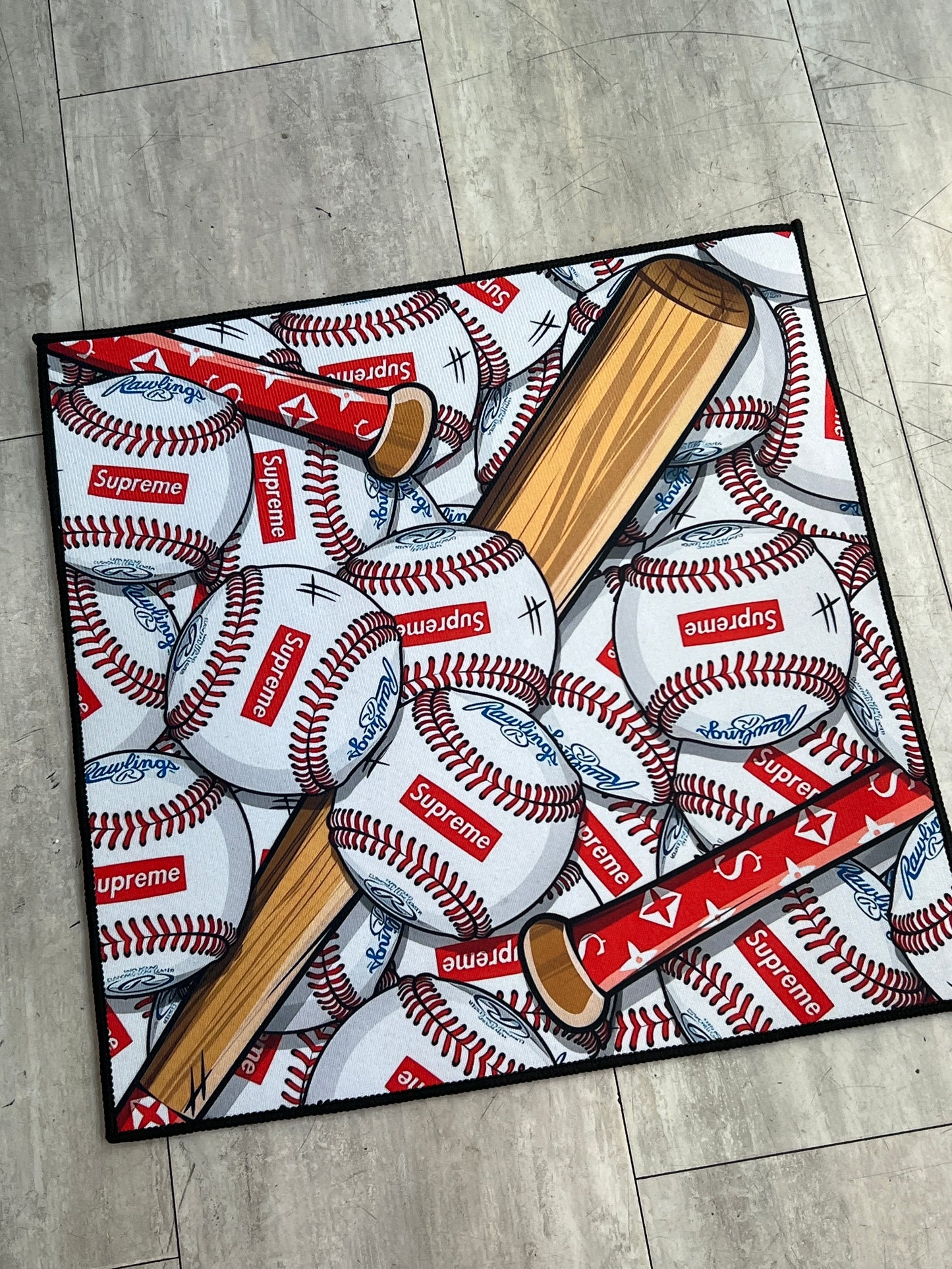 Supreme Baseball Rug