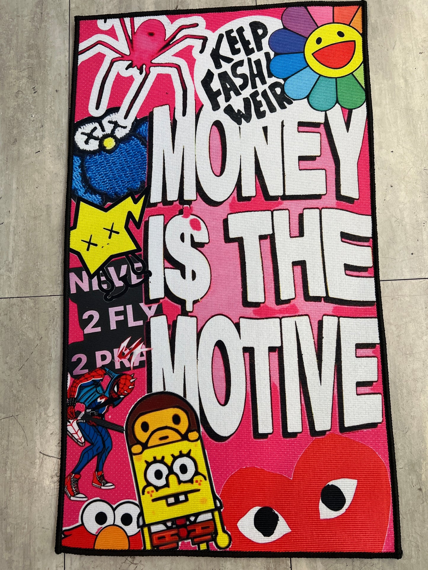 Money Is The Motive Rug