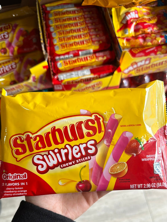 Starburst swirlers chewy sticks