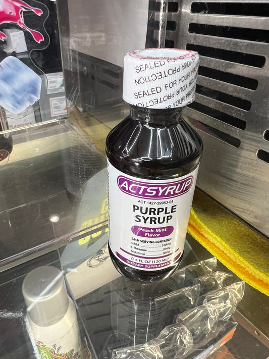 Wocklean ActSyrup (peach-mint) 4oz