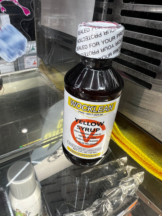 Wocklean yellow Syrup 4oz