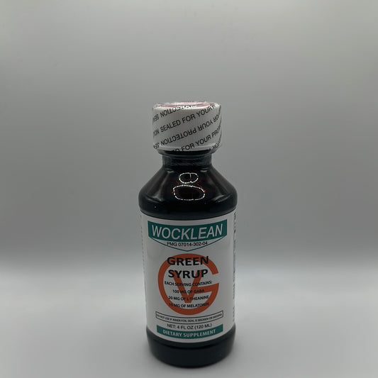 Wocklean  Green Syrup 4oz