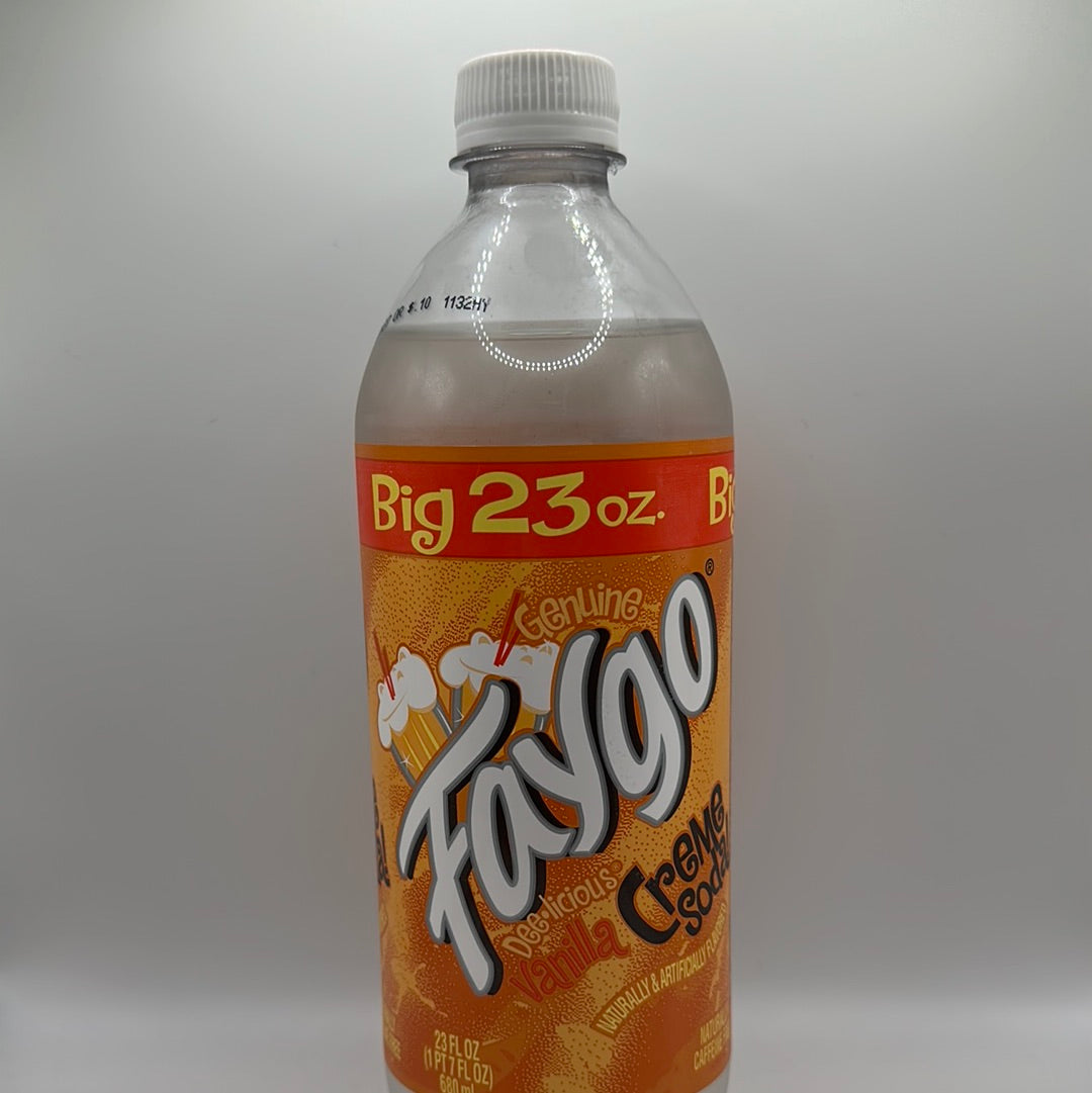 Faygo Vanilla Cream Soda