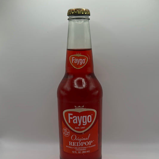 Faygo Red Pop (Glass Bottle)