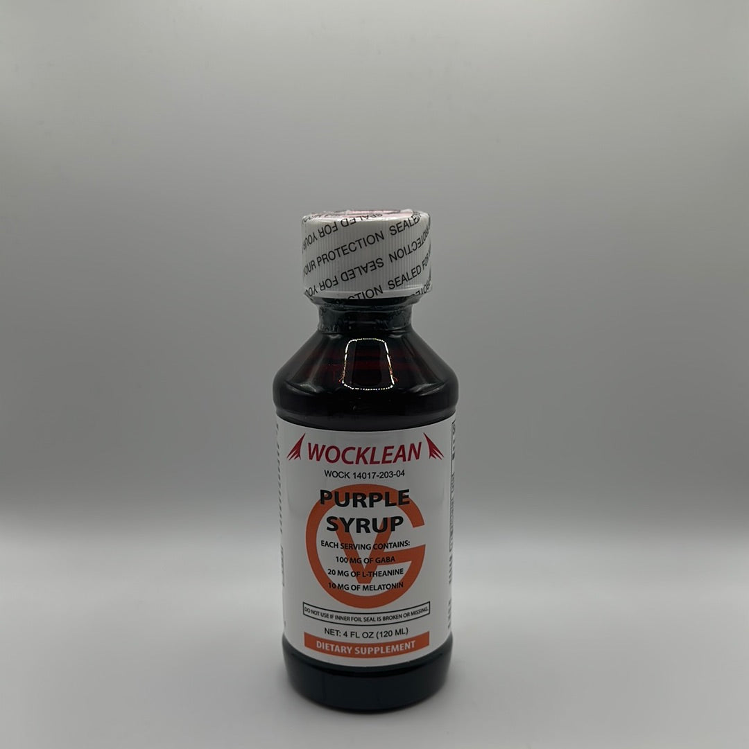 Wocklean purple syrup 4oz