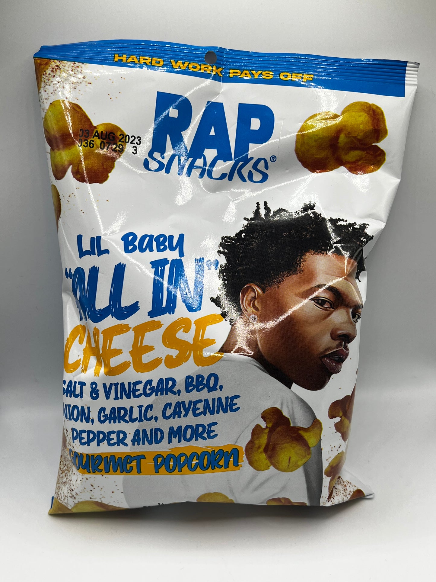 Rap Snacks Lil Baby All in Cheese