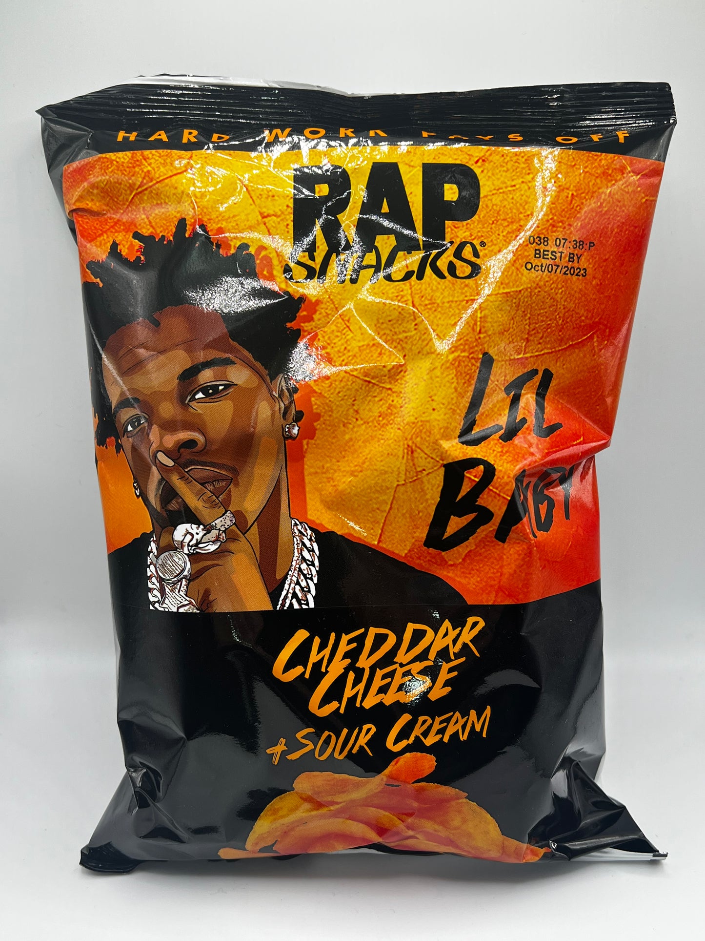 Rap Snacks Lil Baby Cheddar Cheese